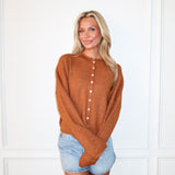 Piper Cardigan - Rust