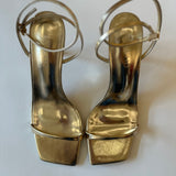 Umaira Gold Metallic Heel