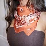 Game Day Scarf- Burnt Orange