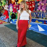 Rouge Rhythm Maxi Skirt
