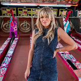 Back to the Grind Denim Mini Dress