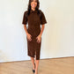 Velvet Canyon Cord Dress