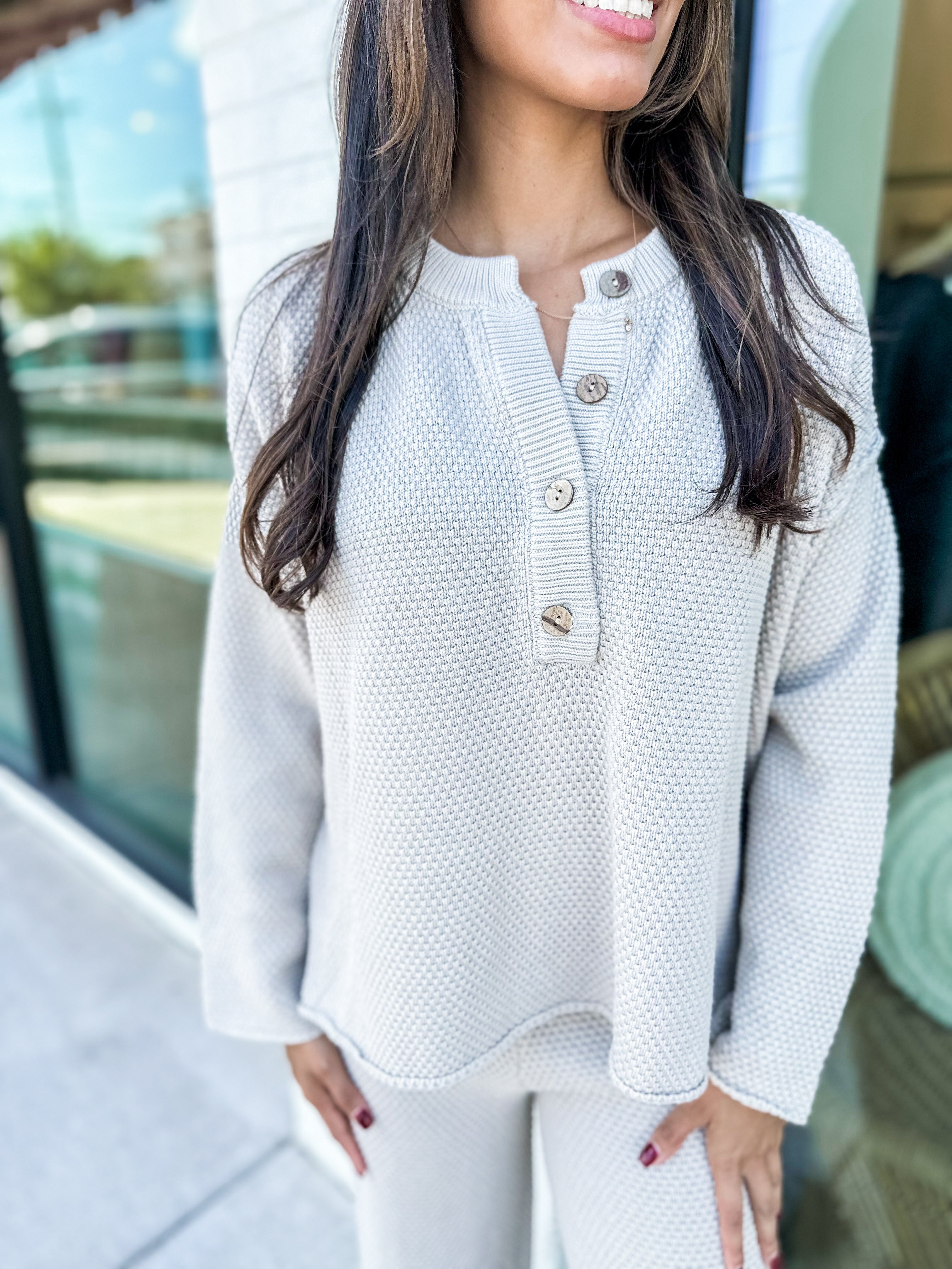 Waffle Knit Top - Keepsake