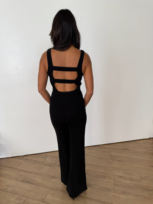 Starlit Glam Lurex Jumpsuit