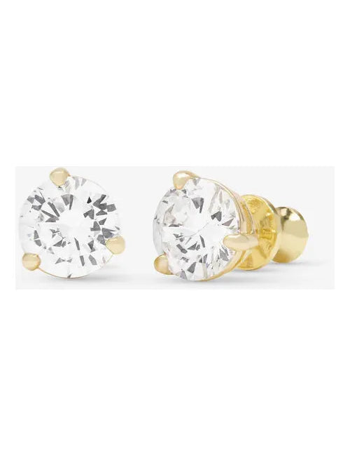 Not Your Basic Studs - Gold/White - Keepsake