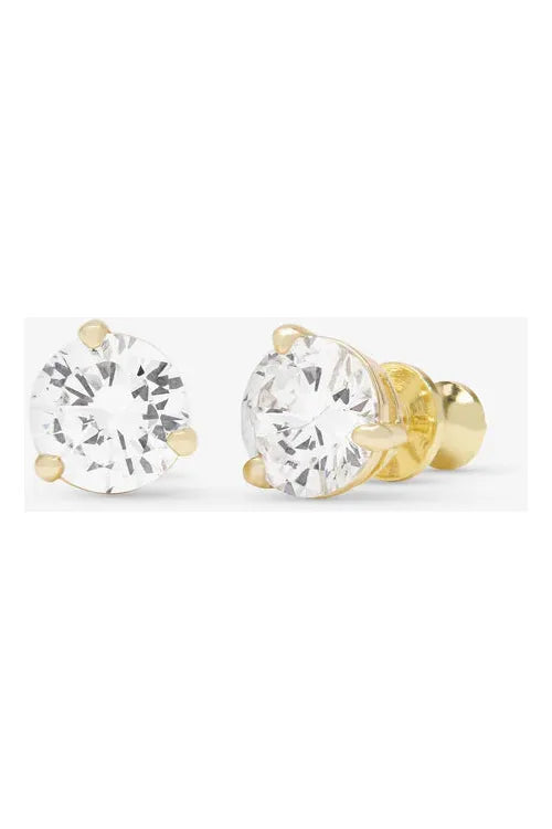 Not Your Basic Studs - Gold/White - Keepsake