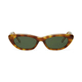 The Caroline Sunglasses - Hazel Tort-Green