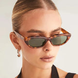 The Caroline Sunglasses - Hazel Tort-Green