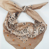 Bandana - Mini Bouquet Tan