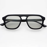 Addison Sunglasses: Black / Cloud Gray