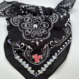 Bandana - Floral / Black
