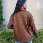 Alex Suede Shirt Jacket - Keepsake