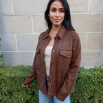 Alex Suede Shirt Jacket - Keepsake