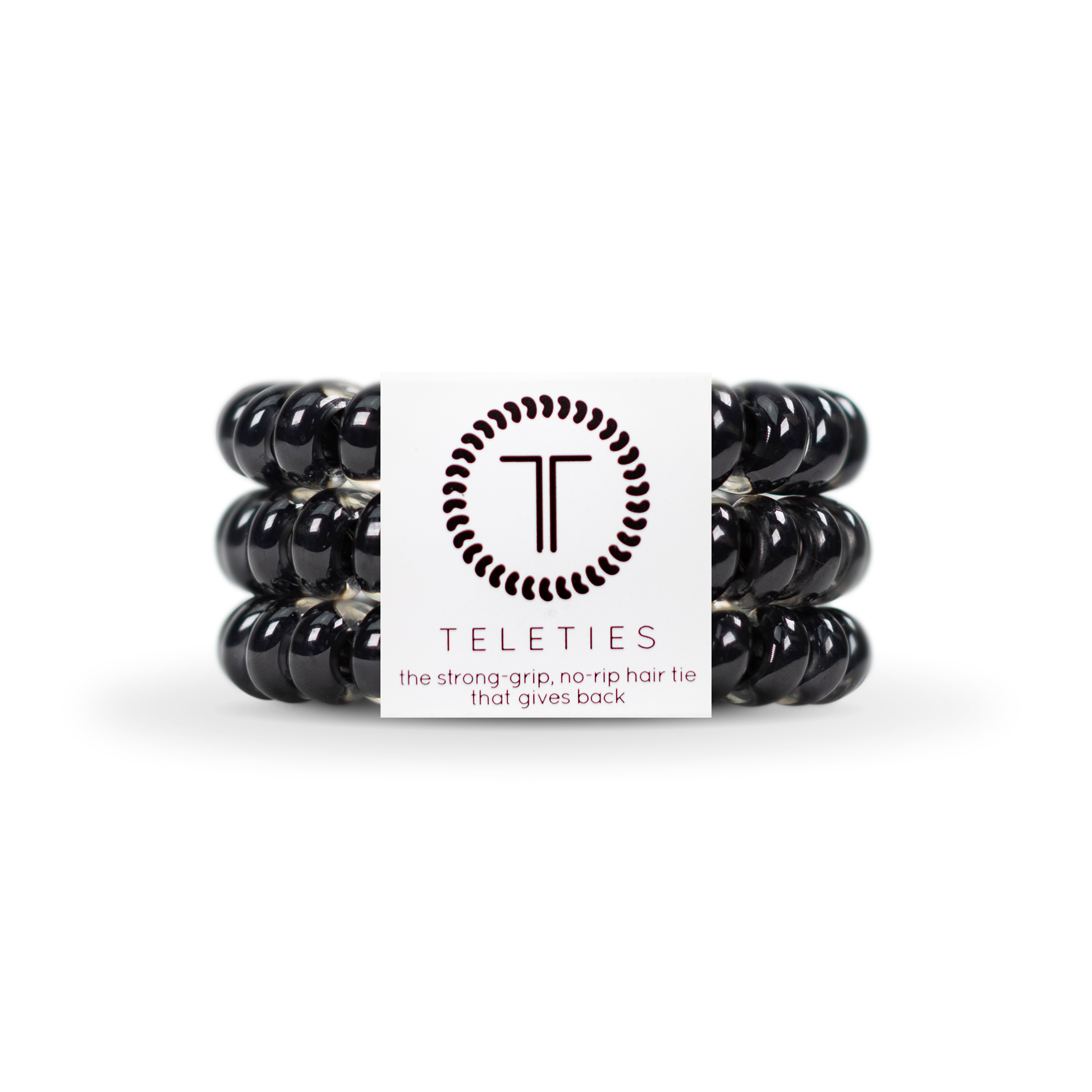 Spiral Hair Coils | Large | Jet Blac Hair Ties - Keepsake