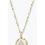 Baby Love Letter Medallion Necklace - Keepsake