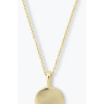 Baby Love Letter Medallion Necklace - Keepsake