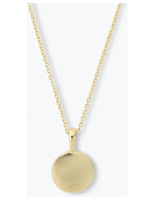 Baby Love Letter Medallion Necklace - Keepsake