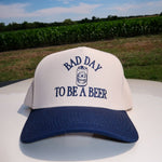 The Bad Day to Be a Beer Trucker Hat is a fun embroidered women’s trucker hat—perfect for game day, tailgates, casual outfits, and trendy boutique style.