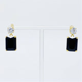 Banquet In Castle Jewel Earrings: Black - Keepsake