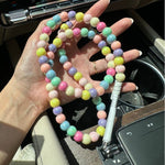 Beaded Car Charger - Rainbow Pearl - Keepsake