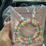 Beaded Car Charger - Rainbow Pearl - Keepsake