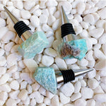 Beauty of Nature Stone Wine Stopper: Amazonite - Keepsake