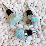 Beauty of Nature Stone Wine Stopper: Amazonite - Keepsake