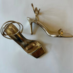 Billini: Umaira Gold Metallic Heel - Keepsake
