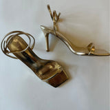 Billini: Umaira Gold Metallic Heel - Keepsake