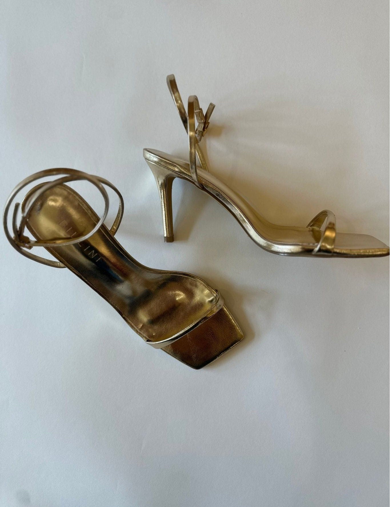 Billini: Umaira Gold Metallic Heel - Keepsake