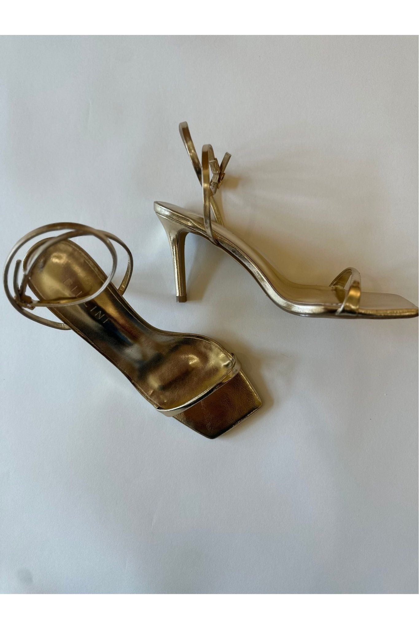 Billini: Umaira Gold Metallic Heel - Keepsake
