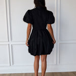Bubble Up Mini Dress - Black - Keepsake
