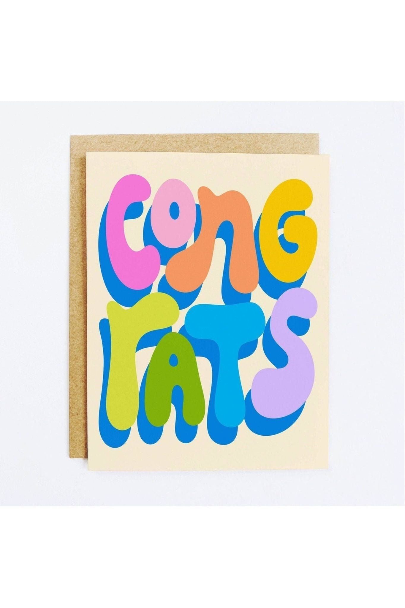 Bubbly Congrats Card - Keepsake