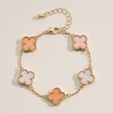 Colorful Charm Bracelet - Silver