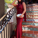 Cabernet Scarf Maxi Dress - Keepsake