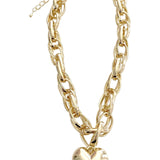 Alyssa Necklace: Yellow Gold