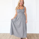 Checkmate Corset Maxi Dress - Keepsake