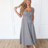 Checkmate Corset Maxi Dress - Keepsake