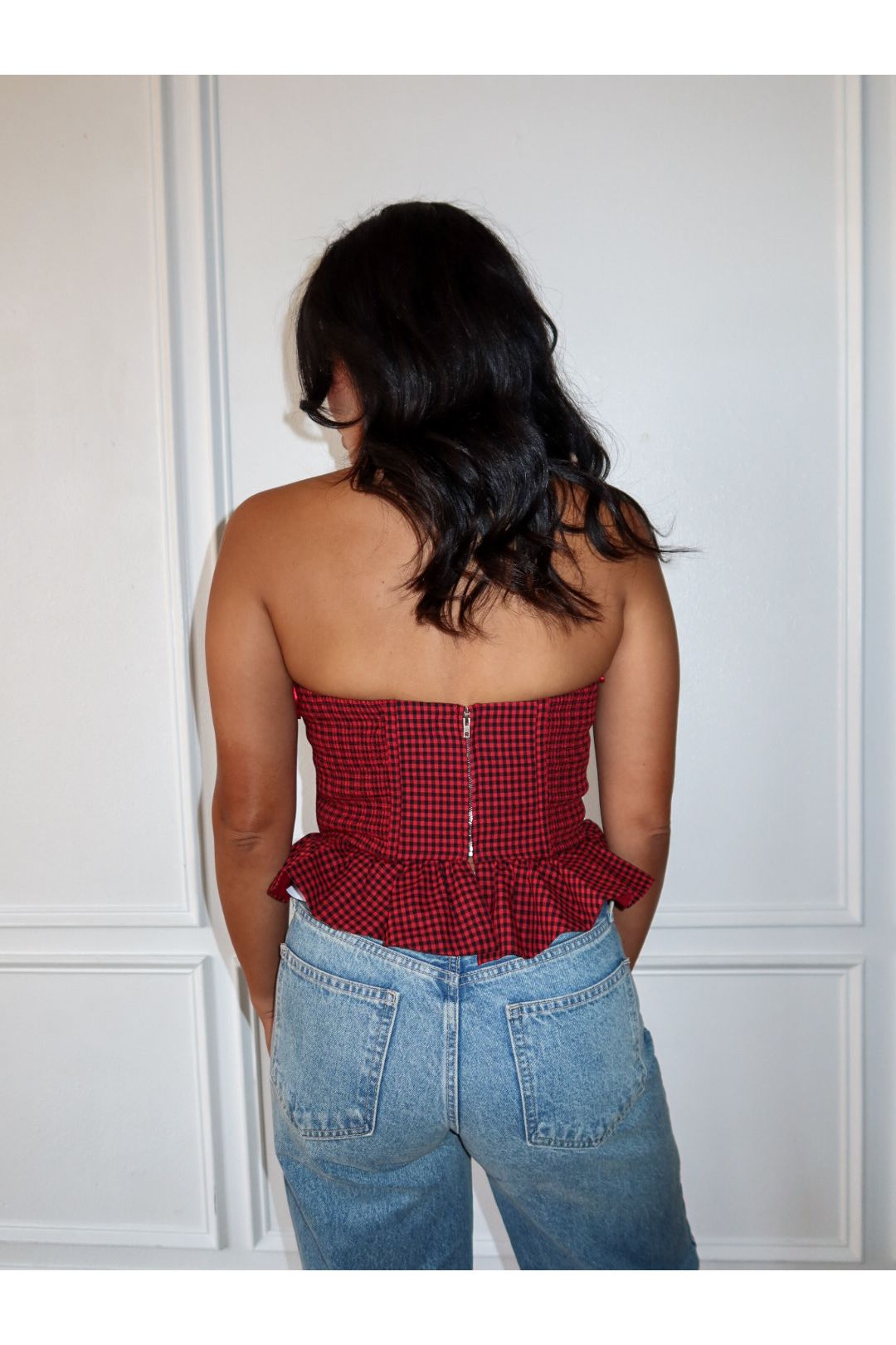 Checkmate Corset Top - Keepsake