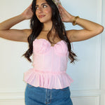 Cotton Candy Corset Top - Keepsake
