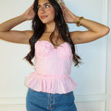 Cotton Candy Corset Top - Keepsake