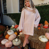 Cozy Intentions Sweater Dress - Cream - Keepsake