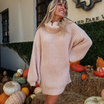 Cozy Intentions Sweater Dress - Cream - Keepsake
