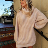 Cozy Intentions Sweater Dress - Cream - Keepsake