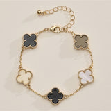 Colorful Charm Bracelet - Black