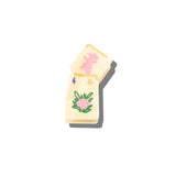 Hand-Painted Mini Flower Mahjong Claw Hair Clip | Eco-Friendly