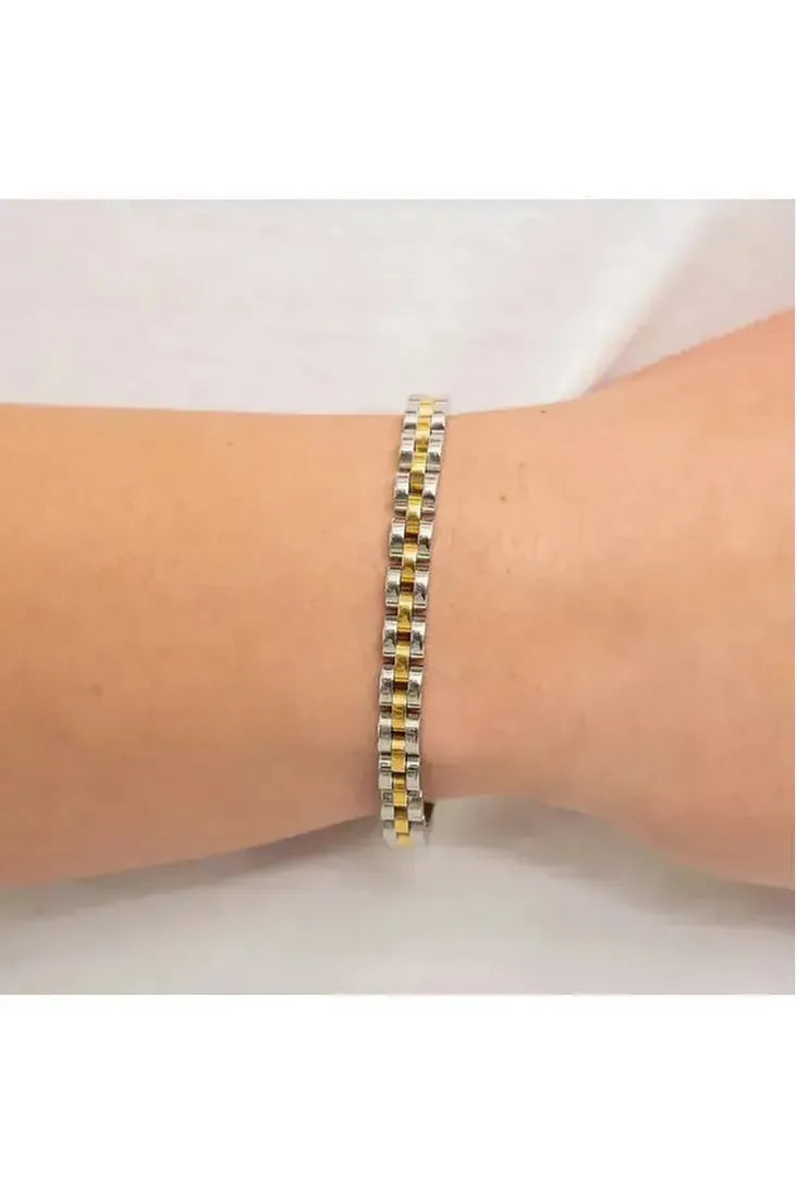 Dainty Watch Band, Two Tone - Keepsake