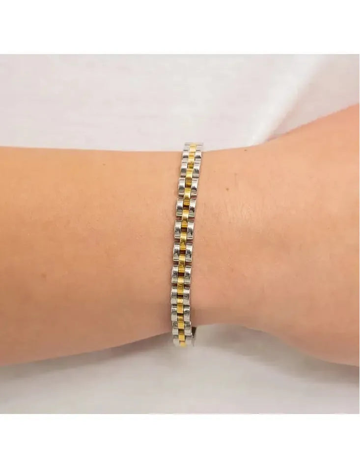 Dainty Watch Band, Two Tone - Keepsake