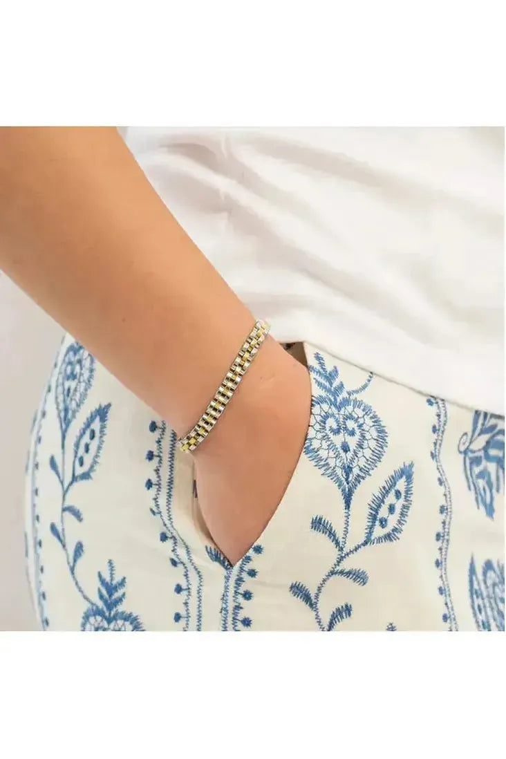 Dainty Watch Band, Two Tone - Keepsake