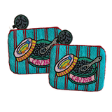 Beaded Caviar Coin Purse